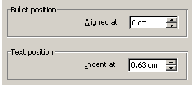 Wie Gedankenstrich für Aufzählungszeichen in Word 2000 eingestellt